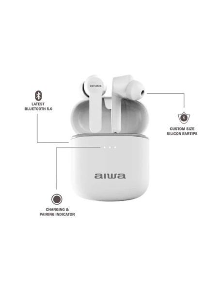 Audifonos Inalambricos Aiwa Earbuds BT V5.0 AW8