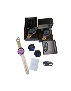 Reloj Smartwatch Inteligente T2 Pro Active Dorado 2