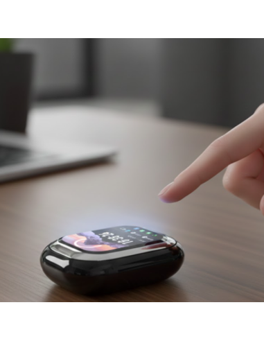 Auriculares inteligentes LED.