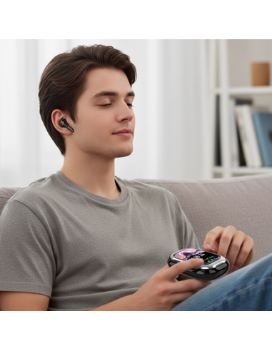 Auriculares inteligentes LED.