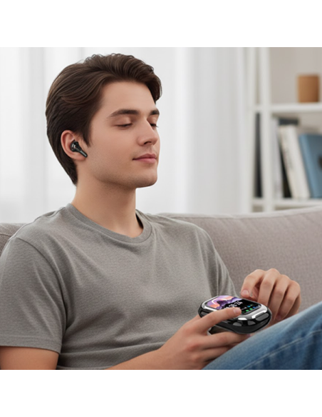 Auriculares inteligentes LED.