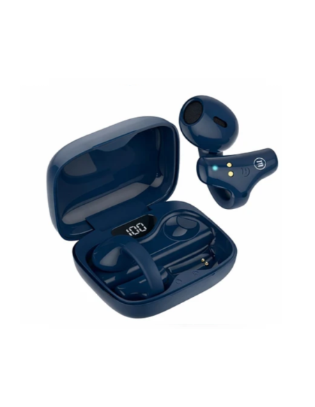 Audífonos Bt Maxell Ear Cuff Clip On Open-Ear TWS Azul
